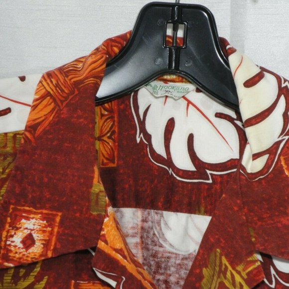 Vintage 50’s/60’s Hookano Barkcloth Hawaiian Shirt - Picture 4 of 4